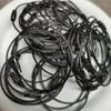 20PCS color paint wire rope 25 colors manufacturer wholesale key ring chain DIY tag cartoon key lanyard accessories