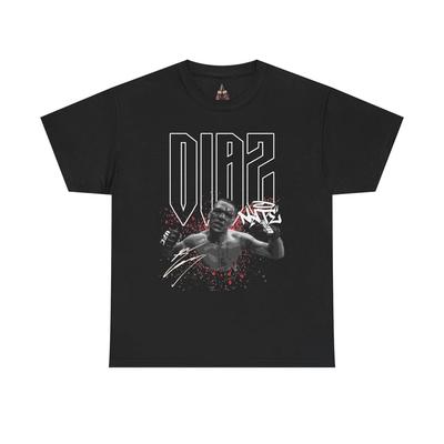 Футболка Nate Diaz MMA Stockton Bloody Graphic Tee - Унисекс, Тяжелый хлопок