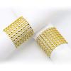 50pcs Napkin Rings, Rhinestone Napkin Rings Diamond Adornment for Place Settings, Wedding Receptions, Dinner or Holiday Parties, Family Gatherings
