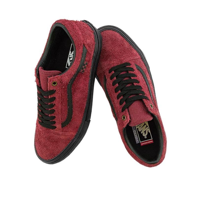 Vans Унисекс низкие кеды на тонкой подошве бордовые VN0A2Z32KGD