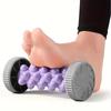 Foot Massager Roller Yoga Massage Plantar Fascia Roller Fitness Muscle Relaxation Rolling Stick Plastic Manual Foot Massager