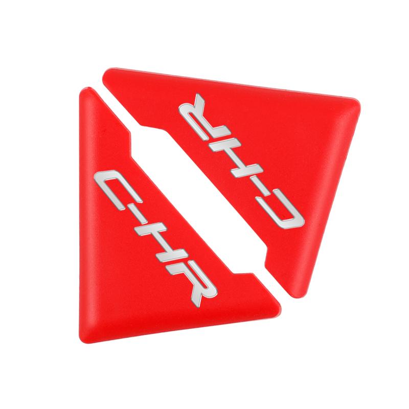 AUQ3 2PCS Silicone Car Door Corner Cover Bumper Anti-Scratch Protector for Toyota CHR C-HR Accessories Car Styling