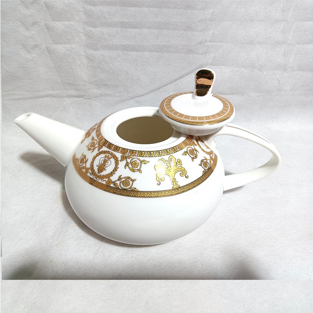 1шт. Чайник и набор чашек для чая Керамический набор чайников с 8 головками Европейский стиль Большой емкости Простой набор чашек для горячей и холодной воды Креативные простые Ins
