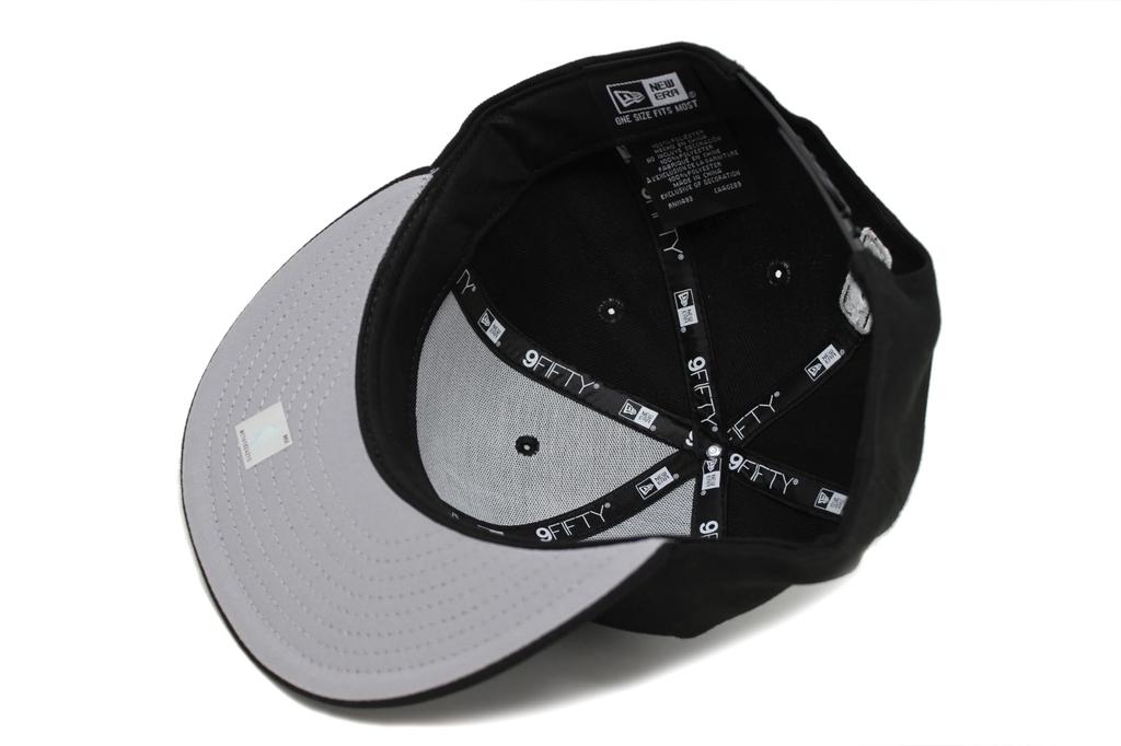 New Era 9FIFTY Snapback Black NBA Eastern Brooklyn Nets Cap, & White, Conference,