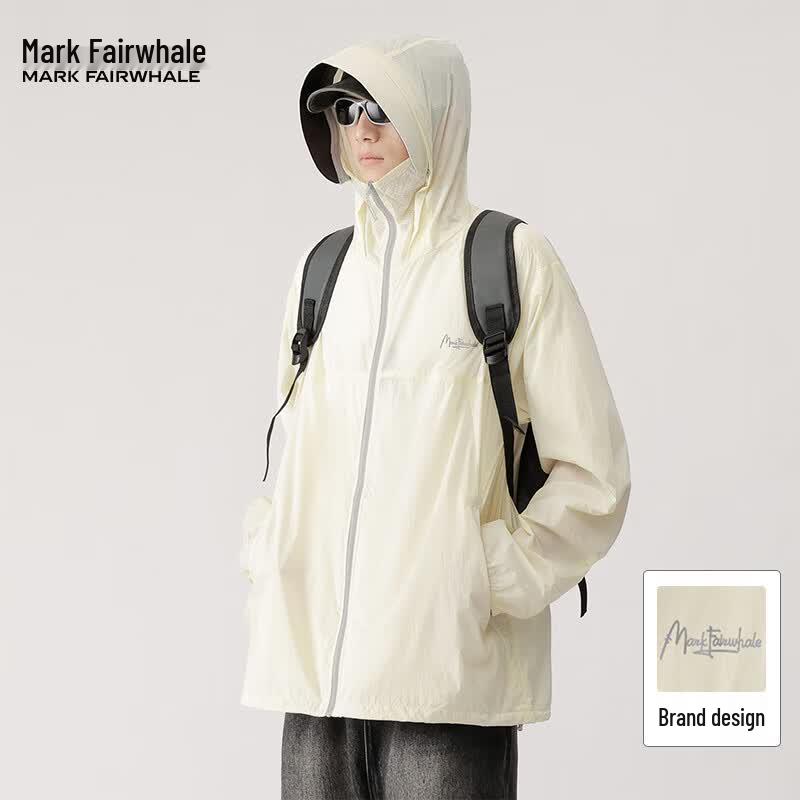 Mark Fairwhale Свободная куртка с капюшоном для защиты от УФ-излучения
