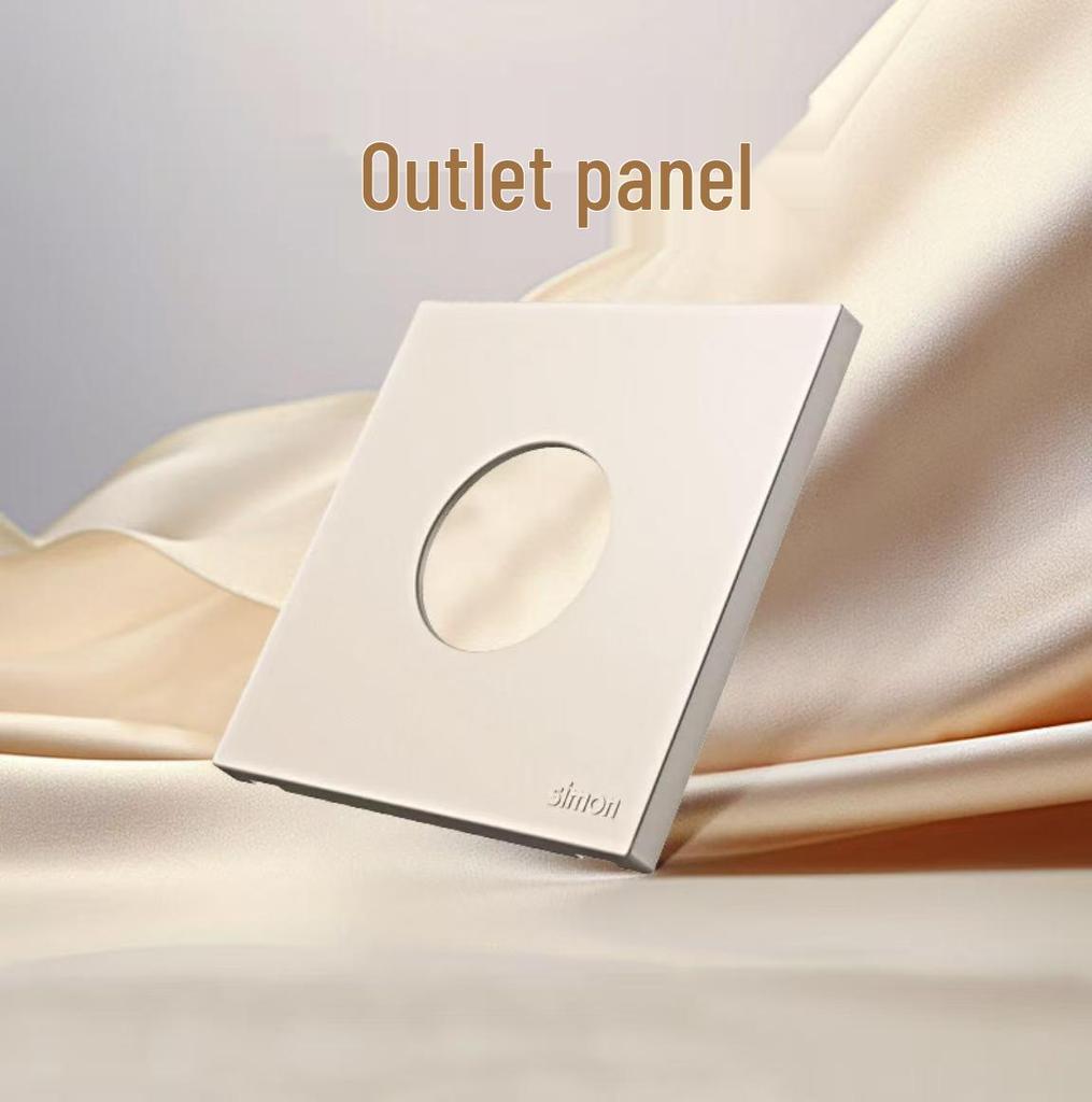 Simon i6Air Ultra-Thin Five-Hole 86 Type Switch and Socket for Home Decor