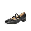 Belle Buckle Fashion Mary Jane Shoes for Women