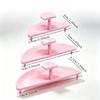 3Pcs Plastic Cake Curve Tools Easy-Grip Handle Cake Arch Guide Tool  For Cake Decorators