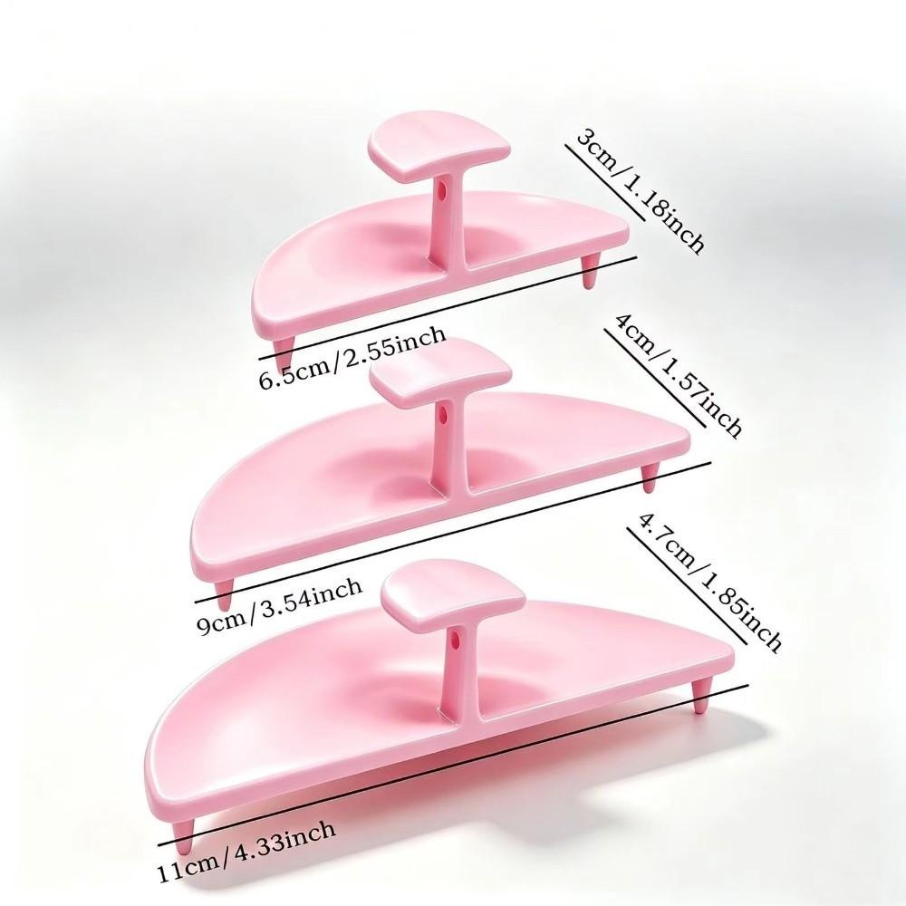 3Pcs Easy-Grip Handle Cake Smoothing Tools Curved Edge Cake Arch Guide Tool For Cake Decorators