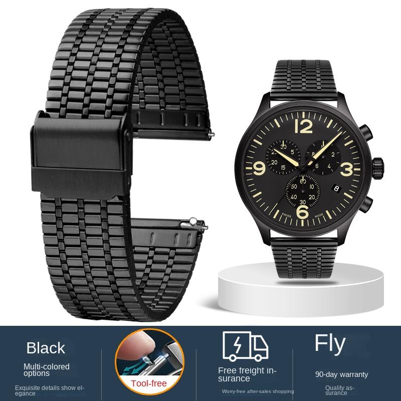 Ремешок для часов с быстрой заменой для Tissot citizen Casio Armani fossil мужской женский из нержавеющей стали 18 мм 20 мм 22