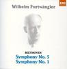 CD ФУРТВЕНГЛЕР - Бетховен: Симфонии №. 1 & 5 TOCE55703 Япония Оби Классика