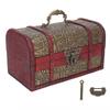 Wooden Jewelry Storage Box Household Beauty Salon Retro Essential Oil Cosmetics Organizer Case