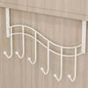 Iron Art Door Hook Punch-free Hanging Storage Rack High Quality Clothing Hats Hook