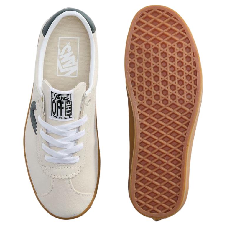 Vans Спортивные низкие кеды для скейтборда с низкой поддержкой, унисекс, бежевые, VN000D1P89F
