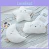 Moon Star Cloud Wing Plush Stuffed Toy Smile Doll Pp Cotton Girl Gift Birthday