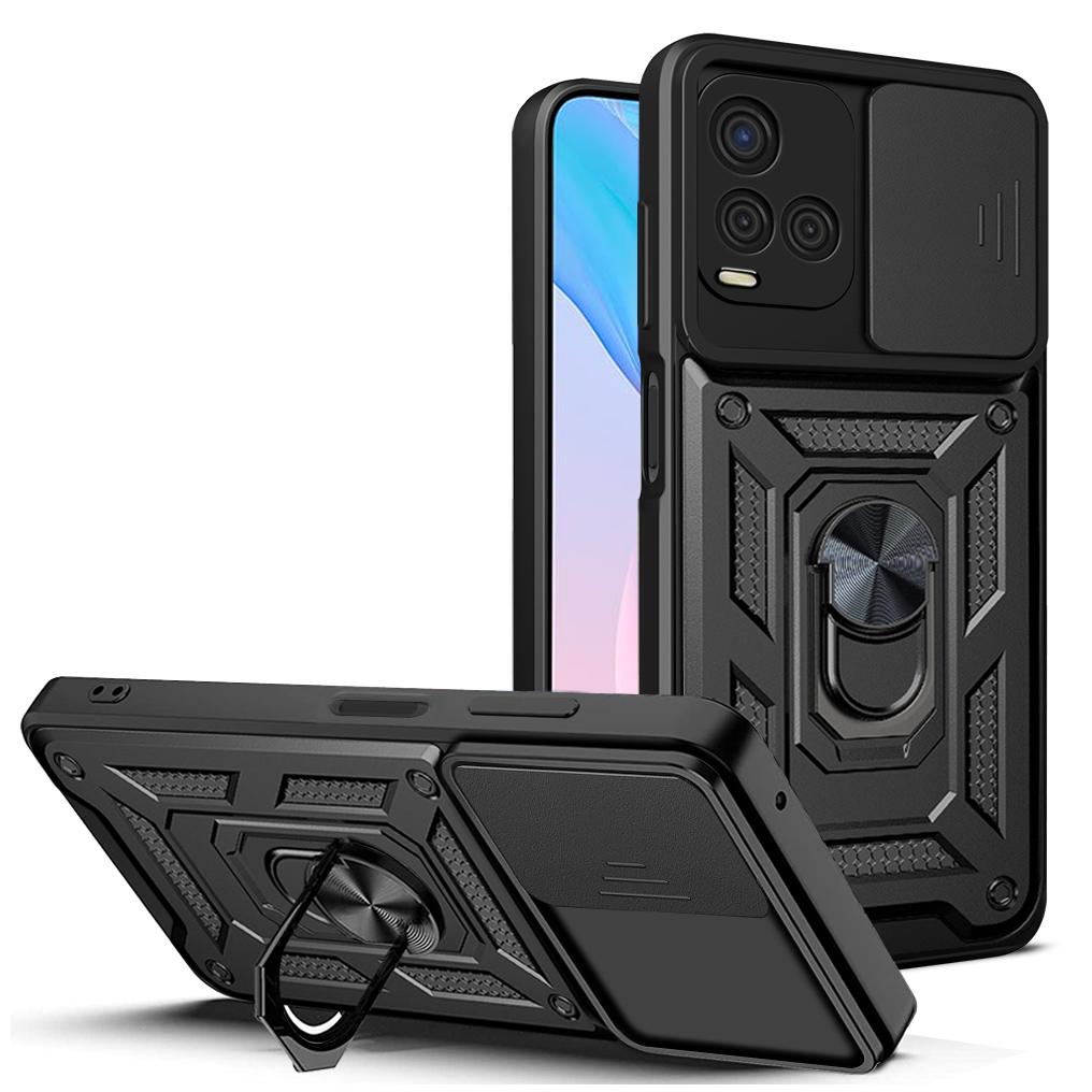 Slide Camera Shockproof Armor Case For For VIVO V21 V23 V21E V23E Y21 Y33 Y31 Y33S Y51 Y91 Y20 Y20S Y21S Coque Funda Case