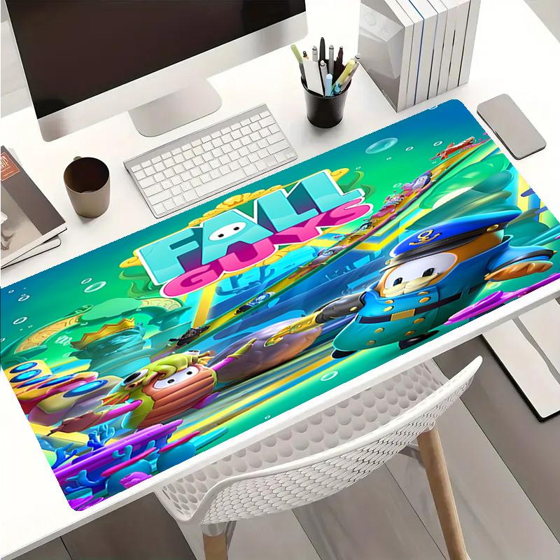Fall Guys game Mouse Pad - Non-Slip Rubber Base, Smooth Surface for Work,Gaming,Office,And Home Use, Desk Mouse Pad