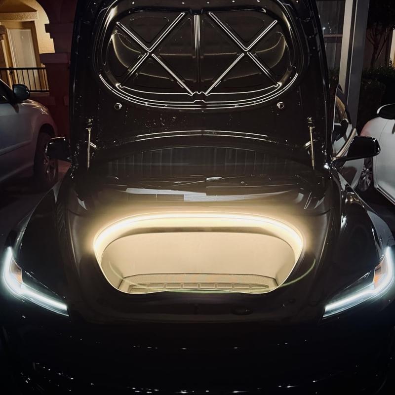 Быстрая установка Автомобильная передняя багажная декоративная атмосферная подсветка Особенность Яркая светодиодная подсветка Для 3 Y Низкое энергопотребление