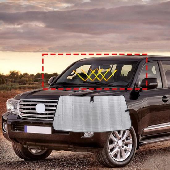 Автомобильная солнцезащитная шторка на лобовое стекло для Toyota Land Cruiser J200 2013