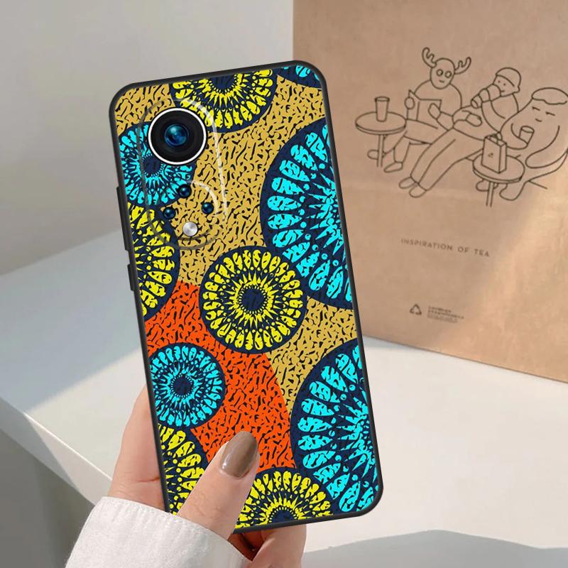 Африканская восковая ткань Для Honor Magic 7 Lite 5 6 8 Pro Чехол Для Honor 400 200 90 70 50 X8c X8b X9a X9b X9c X9d Win
