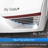 Car Rear Fog Light Trim Sticker Fog Lamp Frame Decor Exterior Cover Decoration Protection Accessories For GAC M8 PHEV 2025 2026 F1