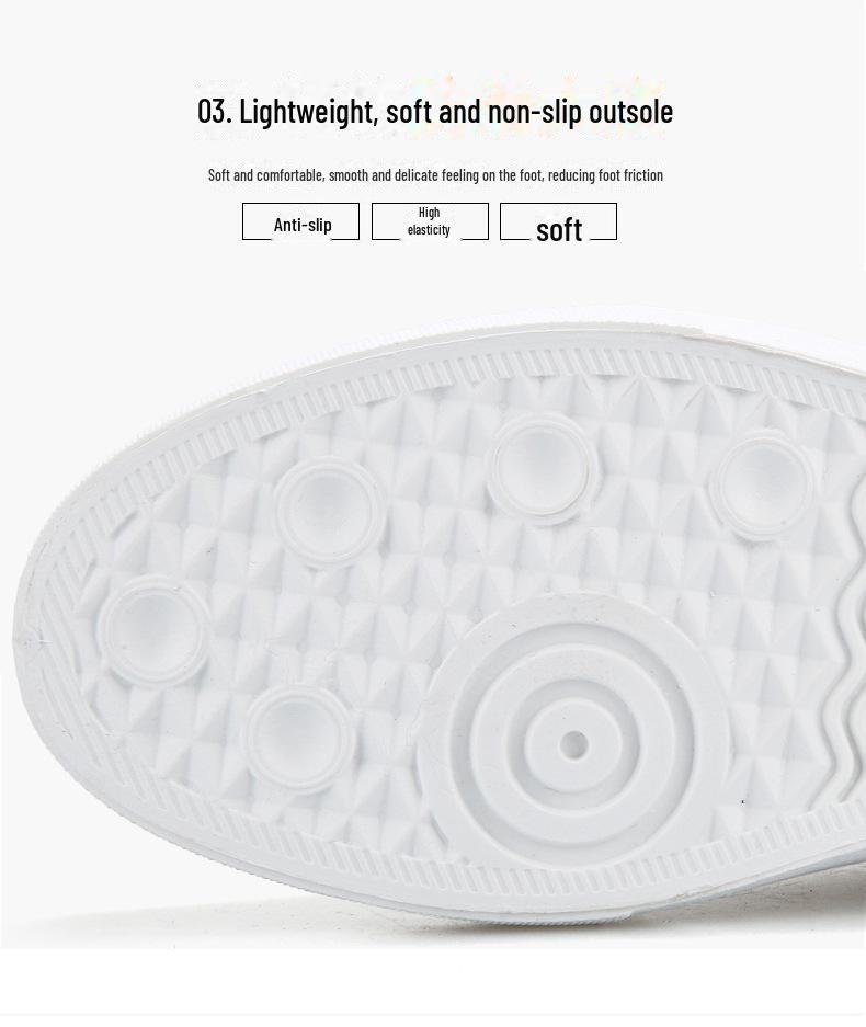 2024 Мужская повседневная дышащая обувь в корейском стиле белого цвета с низким верхом на осень/зиму