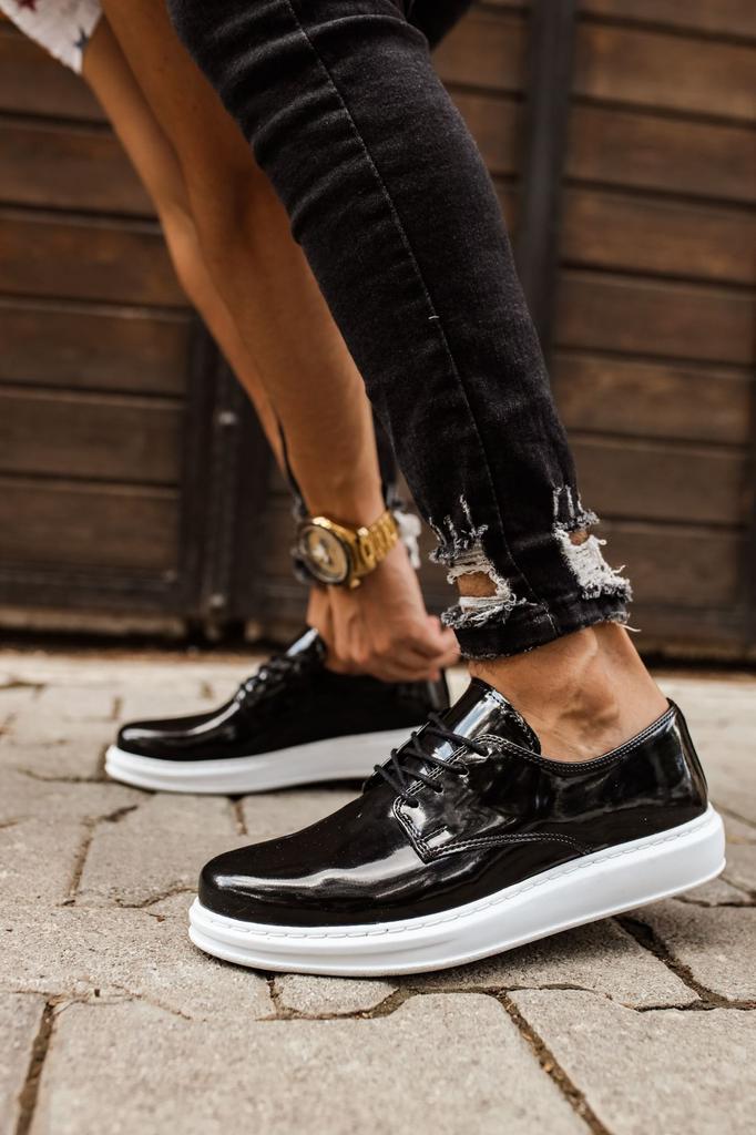 Chekich H Новая коллекция CH003 Pelle Classica Мужская обувь Белый Черный Коричневый Рыжий