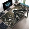 Готический Череп Арт Игровые Коврики Большой Коврик для Мыши Игровой Резиновая Основа Коврик для Мыши Компьютер Ноутбук Клавиатура Коврик Аксессуары Офисы Декор Ковер