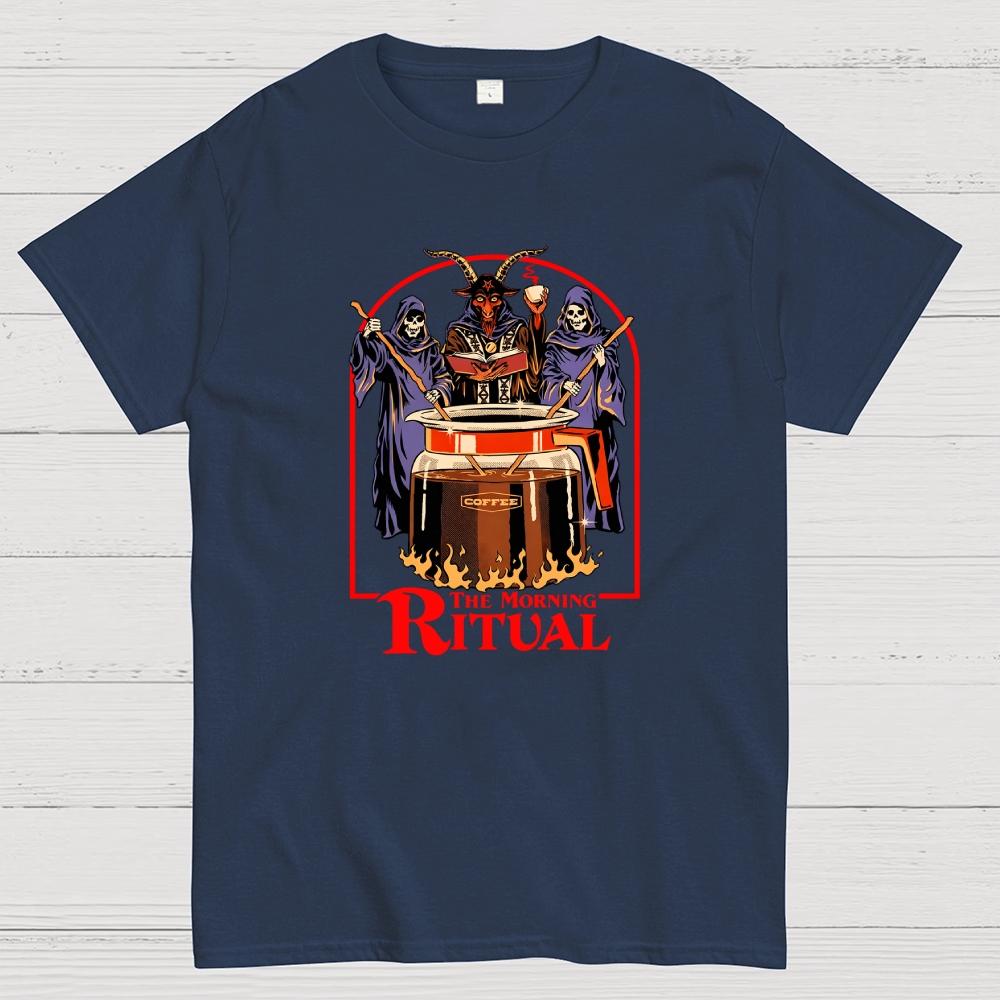 The Morning Ritual – Halloween Cotton Summer Casual Cool Loose T-Shirt