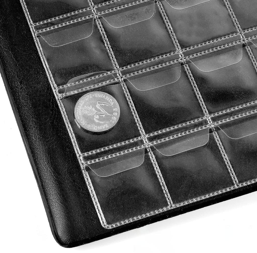 Книга для коллекционирования монет, 240, 300, 312 отделений, переносное хранилище для памятных монет, находящихся в обращении