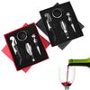 Professional Wine Opener Gift Set Stainless Steel Bottle Opener and Vacuum Stopper Wine Pourer Kitchen Accessories Bar Tool