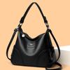 Мягкая кожаная сумка через плечо Женская сумка-тоут Большая вместимость Сумка кроссбоди
