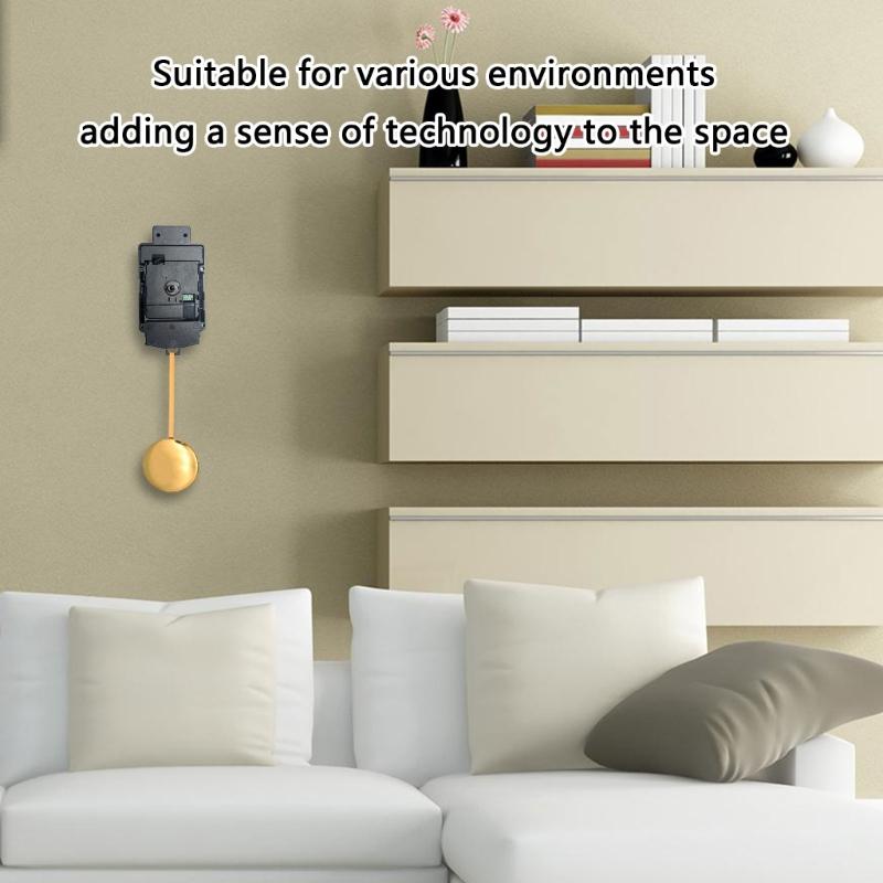 Японский прецизионный автоматический часовой механизм с радиоуправлением и маятником для гостиной, спальни и рабочих пространств