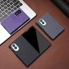 Aramid Carbon Fiber Pattern Magnetic Phone Protective Case for Samsung Galaxy Z Fold 8 Ultra 8 7 6 5 4 3 Tempered Glass Screen Protector Cover