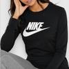 Nike Women S nSw eSSential Icon Futura Long Sleeve Tee Bv6171 010