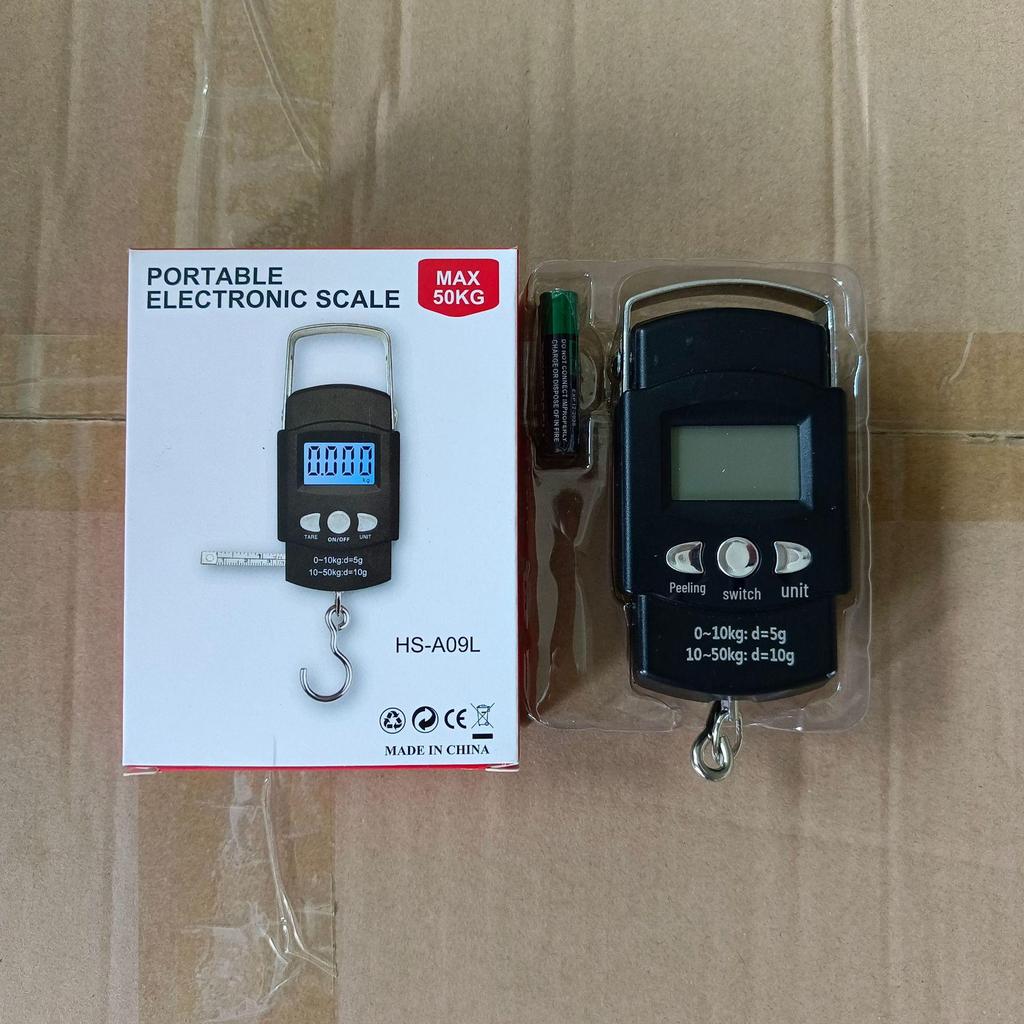 Портативные высокоточные электронные весы с рулеткой и пружинным подвесом