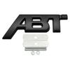3D Metal ABT Logo Letters Car Front Grill Emblem Badge Sticker For 42s A3 A4 A5 A7 A7 Q3 Q5 Q7 TT RS6 RS3 VW Golf 7s42