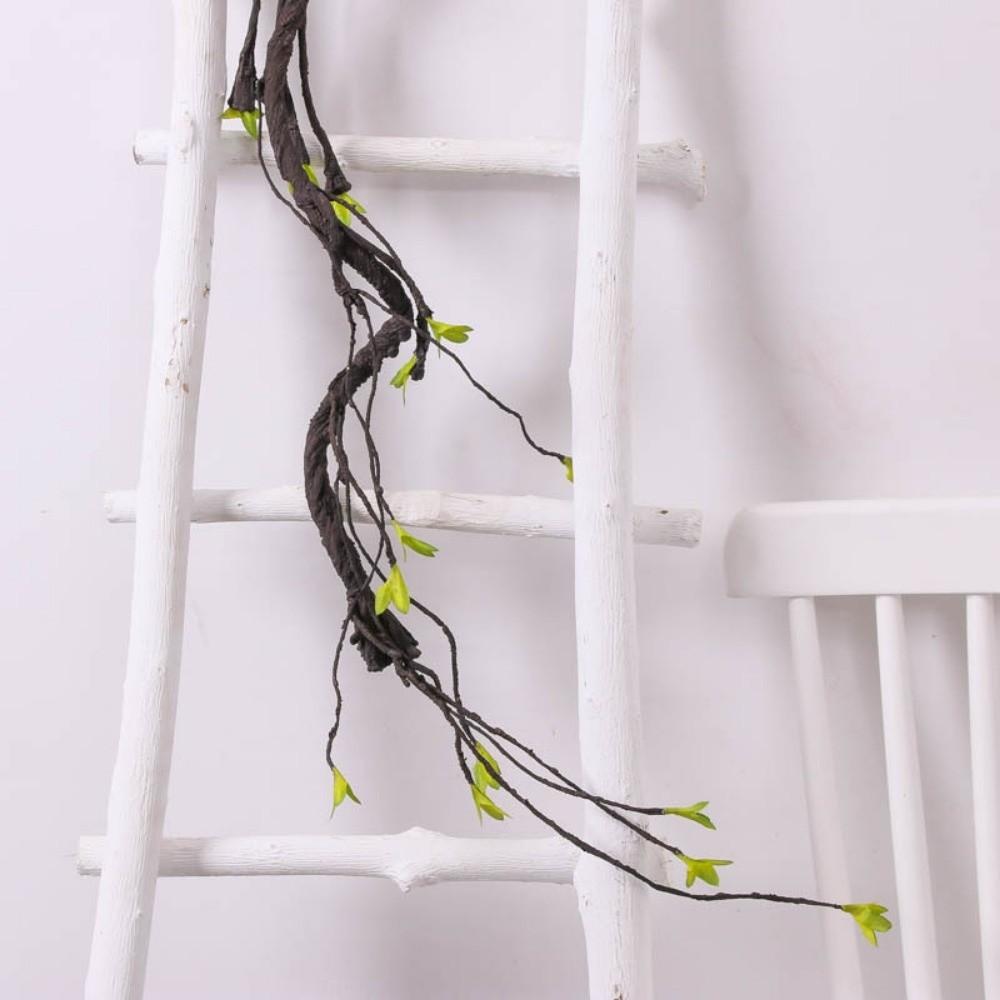 Настенная искусственная ротанговая лоза DIY форма венка Искусственные растения Дерево Виноградные листья Декоративная поддельная ветка Домашний декор