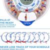 Умный WiFi Bluetooth Напоминание о приеме лекарств: Таймер-коробка на 28 отделений для пожилых людей