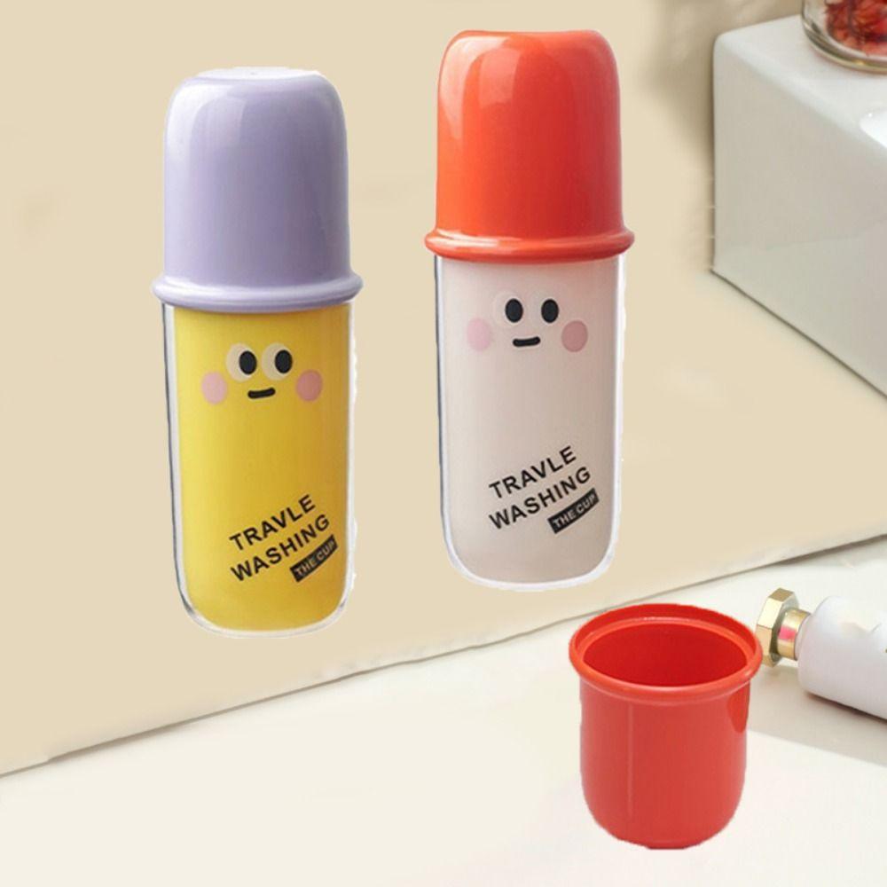 Пластиковый мультяшный ящик для хранения мытья, легкий набор зубных щеток, футляр для хранения зубных щеток, дорожный футляр