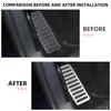 Car Foot Rest Pedal Cover for Ford Mustang 2015-2022 2023 2024 2025 2026 Dead Pedal Stainless Steel Pad Protector Accessories