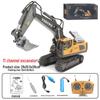 Free Shipping Alloy Remote Control Excavator Dump Truck Toy for Kids