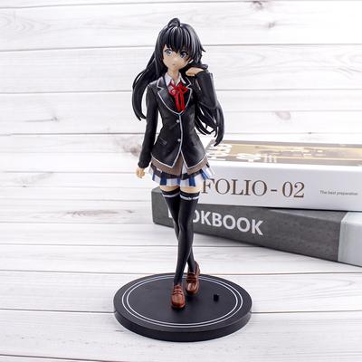 Yukinoshita Yukino Lovely Standing Anime My Teen Романтическая комедия Девушка Фигурка из ПВХ Модель Игрушка