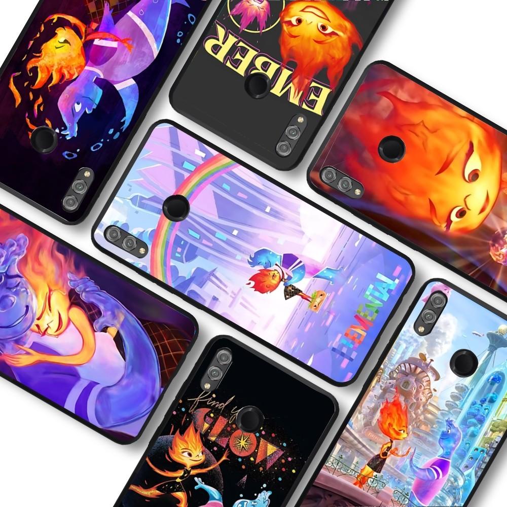 Hit Animated Film E-ELEMENTAL Phone Case For Huawei Honor 10 Lite 9 20 7A 9X 30 50 60 70 Pro Plus Soft Silicone Cover