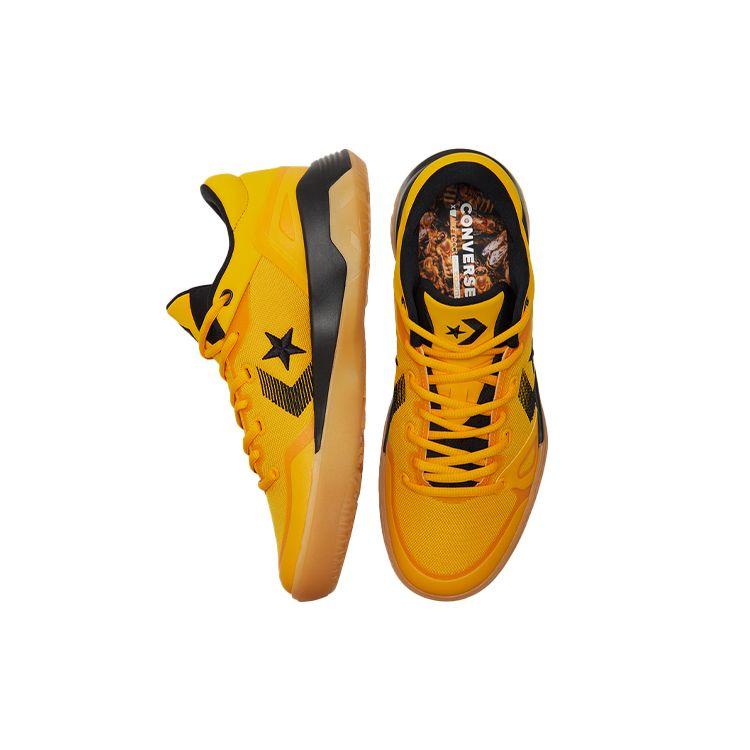 Draymond Green X Converse G4 Low Hyper Swarm Unisex Sneakers Yellow University-Gold Black 170909C