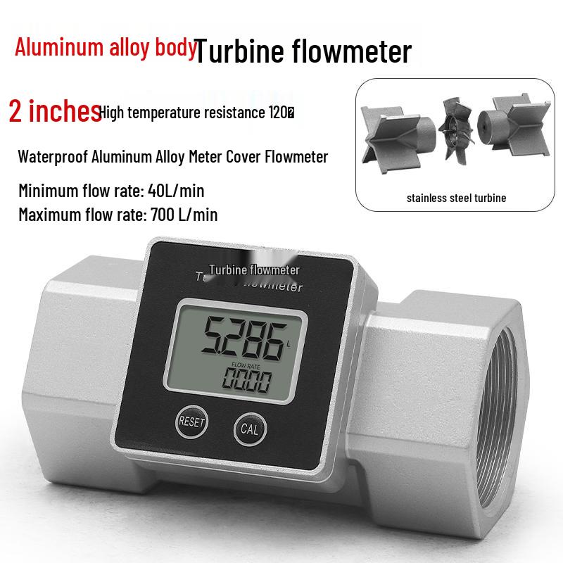Xiaoyao Stainless Steel Digital Turbine Flow Meter for Diesel, Gasoline, Methanol, and Water