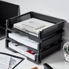 File Organizer Stackable File Rack Desktop Organizer A4 File Storage Tray Fashion   Documents