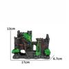 1 шт. Ландшафтный смоляной грот Аквариумный грот Домашнее ремесло Креативная форма замка Украшения для аквариума