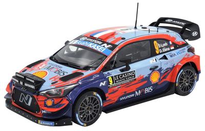 PLATZ Belkit Hyundai i20 Coupe WRC 2020 Monte Carlo Rally Winner Пластиковая модель BEL021 1/24