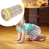 Crawling Fitness Toys Activities Gross Motor Skill Coordination PVC Roller Rattle Ball Toy for Gifts